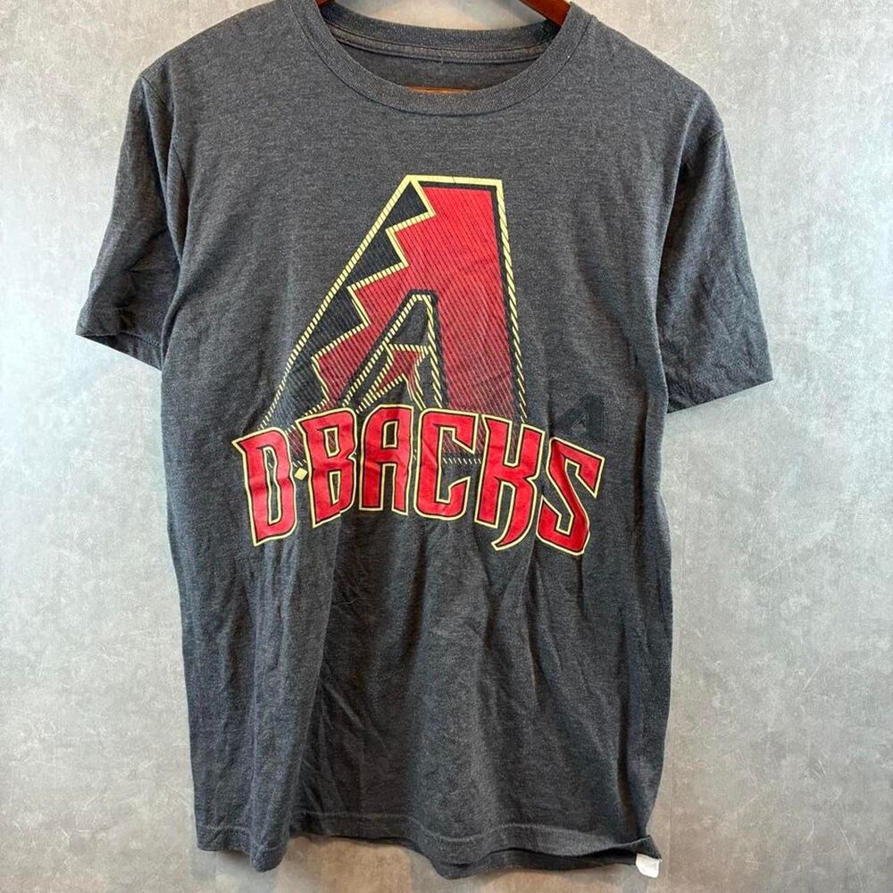 Mlb Men's Grey and Black T-shirt